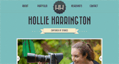 Desktop Screenshot of hollieharrington.com